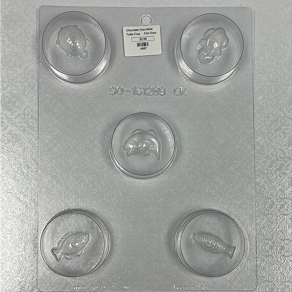 Chocolate Cookie Mold Fish - Sweet Life Cake Supply
