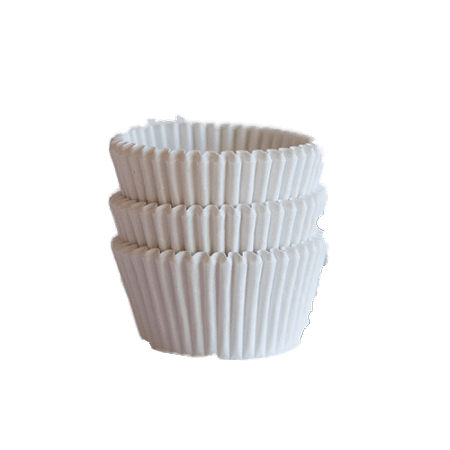 MINI White Cupcake Liners 100 Count* - Sweet Life Cake Supply