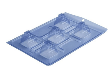 3-Part Mini Square Cake Mold - Sweet Life Cake Supply