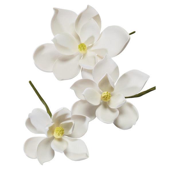Magnolia Assortment w/ Colored Center Medium 1pcs* - Sweet Life Cake Supply