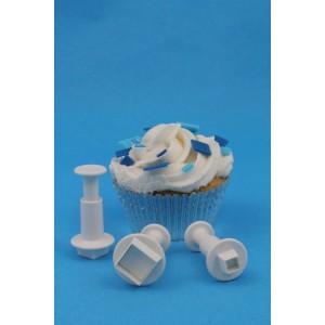 PME Mini Square Shape Plunger Set* - Sweet Life Cake Supply
