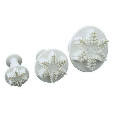 PME Snowflake Plunger/ Cutter Set* - Sweet Life Cake Supply