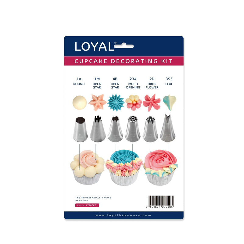 Loyal Cupcake Piping Kit