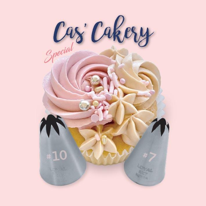 Loyal Piping Pink Set 1 CAS Cakery