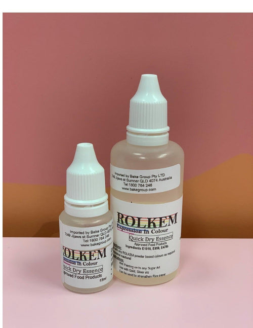 Rolkem Quick Dry Essence 15ml - Sweet Life Cake Supply