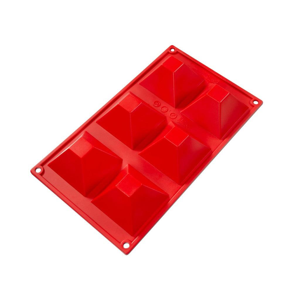 Silicone Bakeware Pyramid 3oz - Sweet Life Cake Supply