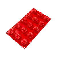Silicone Bakeware Rose .78oz - Sweet Life Cake Supply