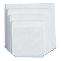10" Square Greaseproof Corrugated Plate - Sweet Life Cake Supply