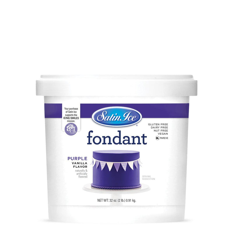 Satin Ice Purple Fondant 2LB