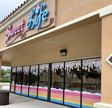 Sweet Life storefront outside view